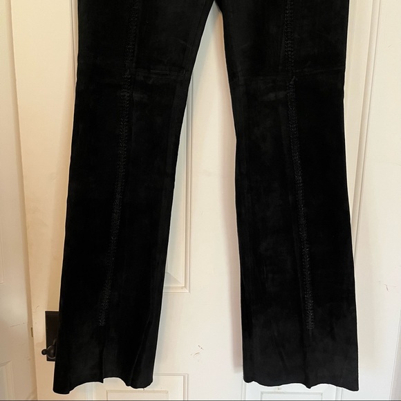 Context Pants & Jumpsuits 9s Suede Leather Pants Poshmark